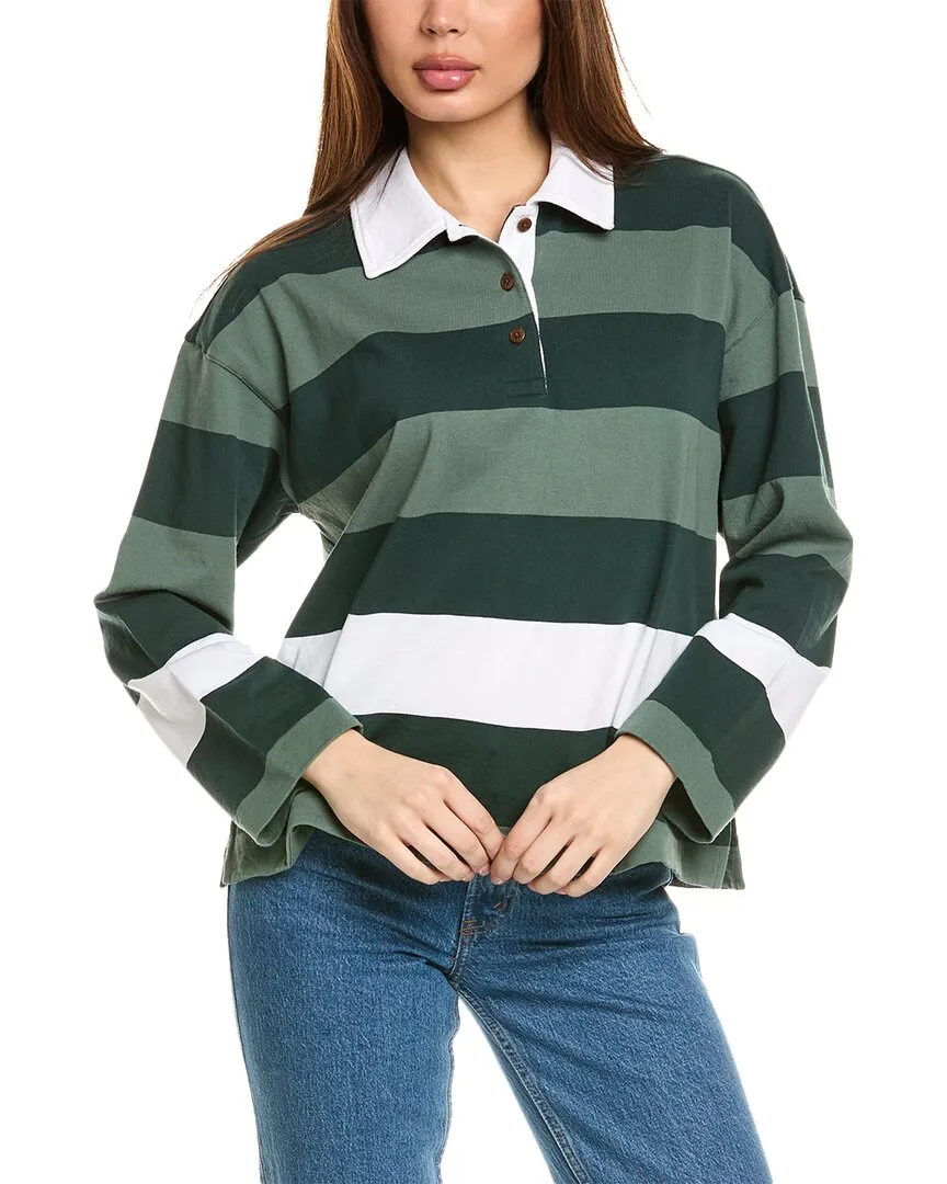 Madewell Hannah Rugby Polo Shirt