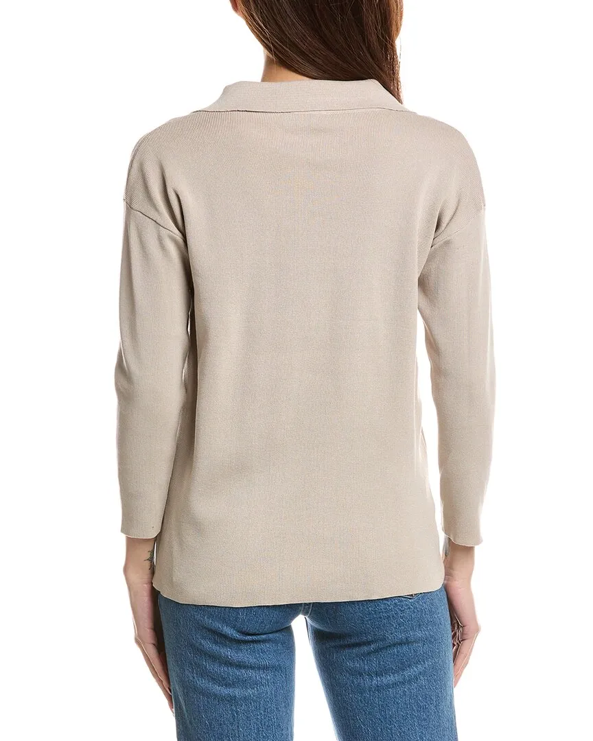 Madison Miles Polo Sweater