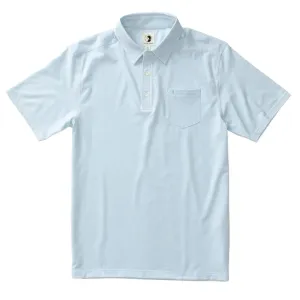 Men's Chapman Stripe Polo In Sky Blue