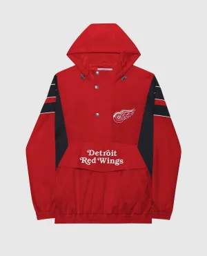 Men's Detroit Red Wings Home Team Half-Zip Jacket