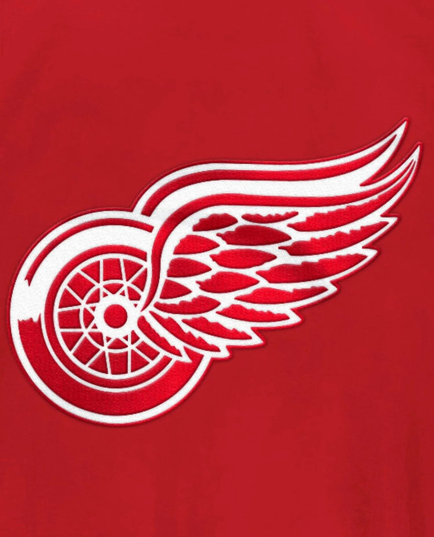 Men's Detroit Red Wings Home Team Half-Zip Jacket