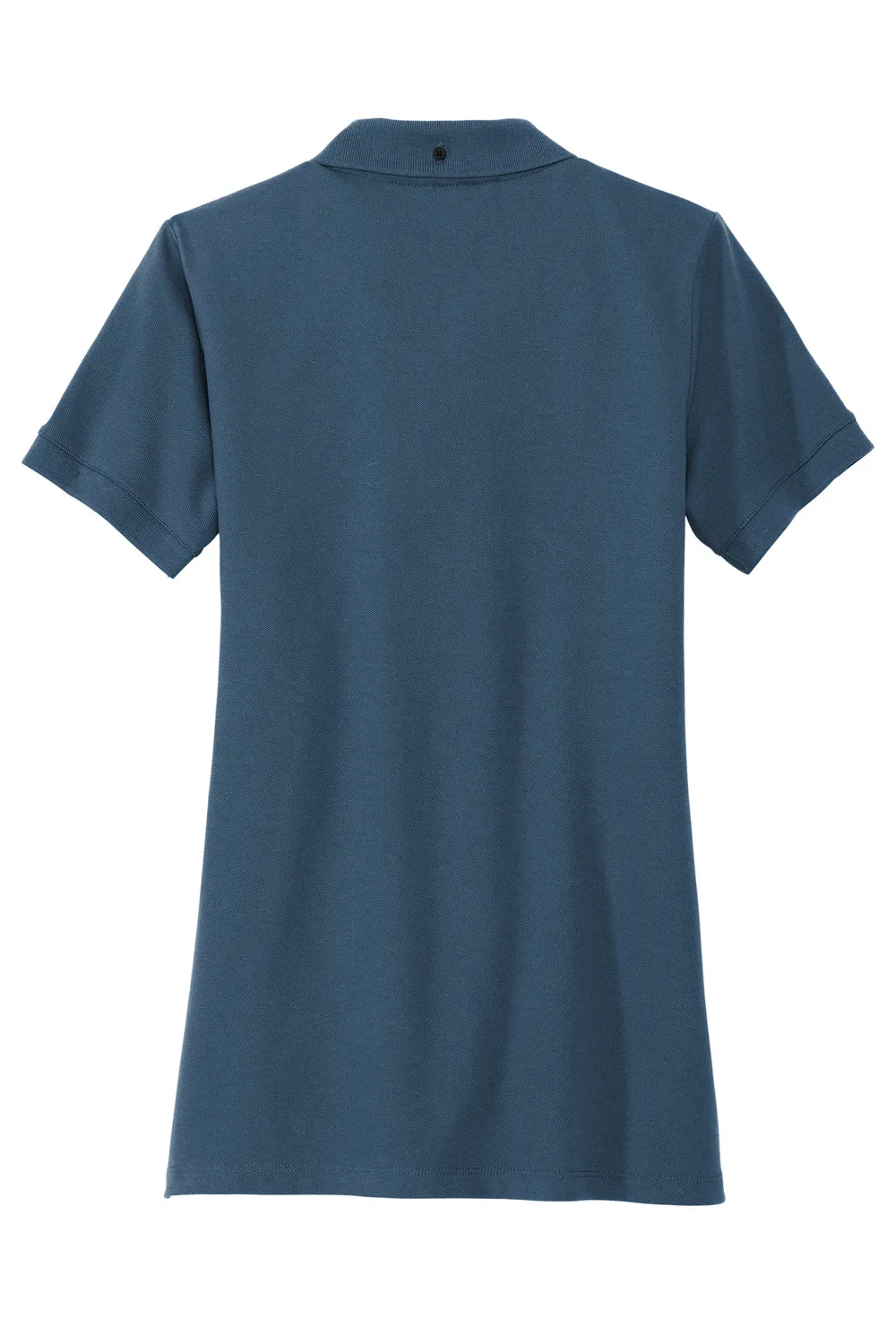 Mercer Mettle Womens Moisture Wicking Short Sleeve Polo Shirt - Insignia Blue