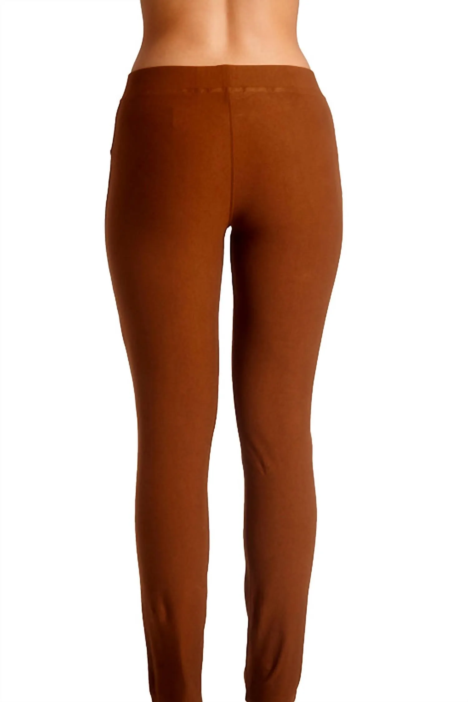 Mid Rise Leggings In Spice