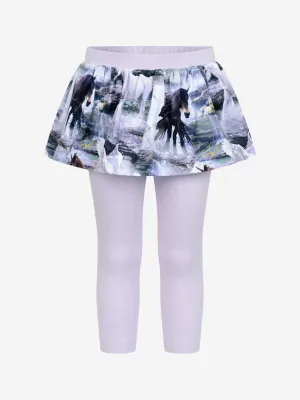 Molo Baby Girls Mythical Creatures Skirt With Leggings