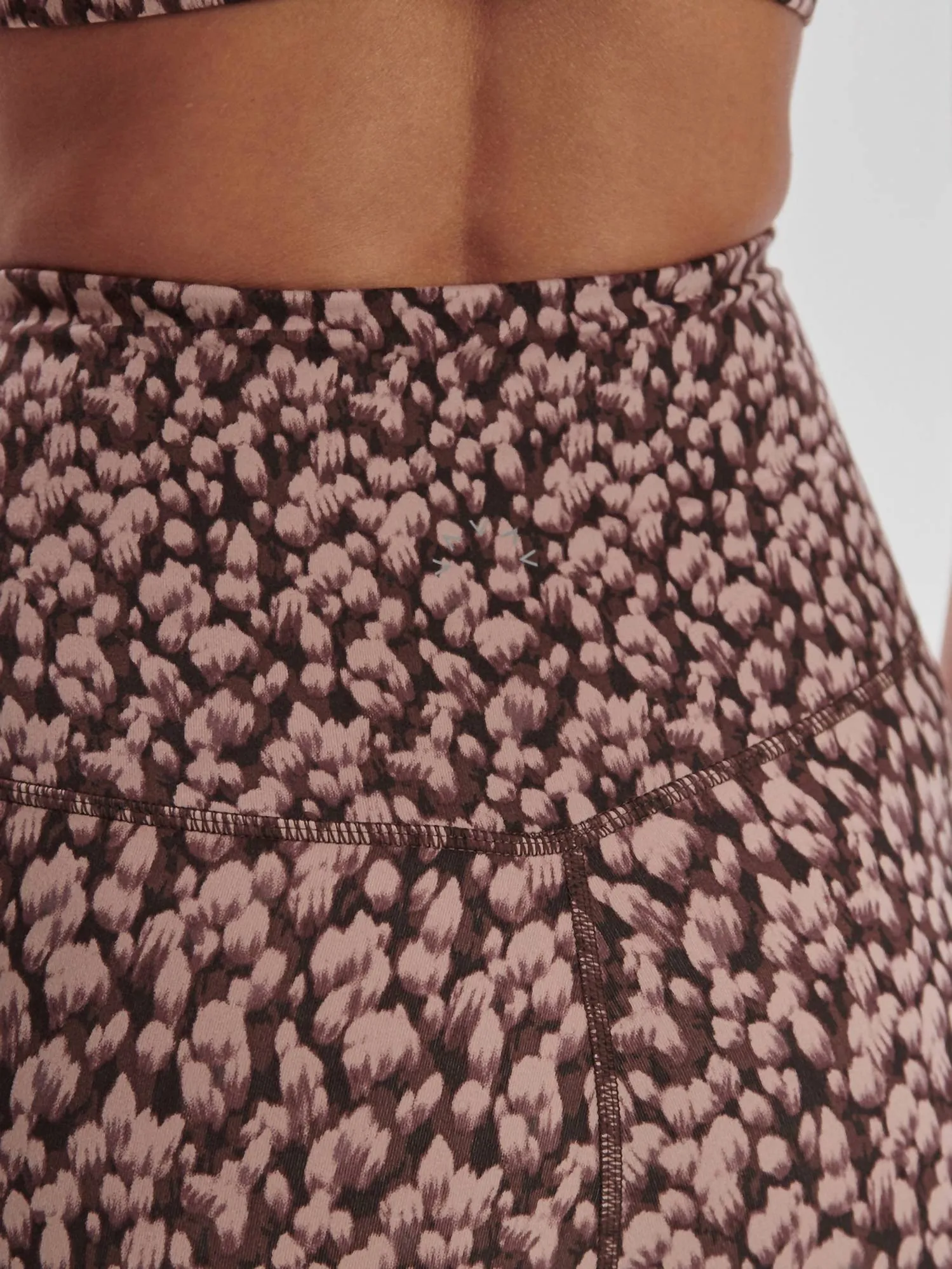 Move Support High Legging In Deep Mauve Petal