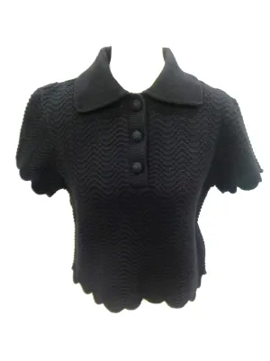 Nadine Sweater Onyx: Elegant Comfort Meets Style in Classic Black Hue