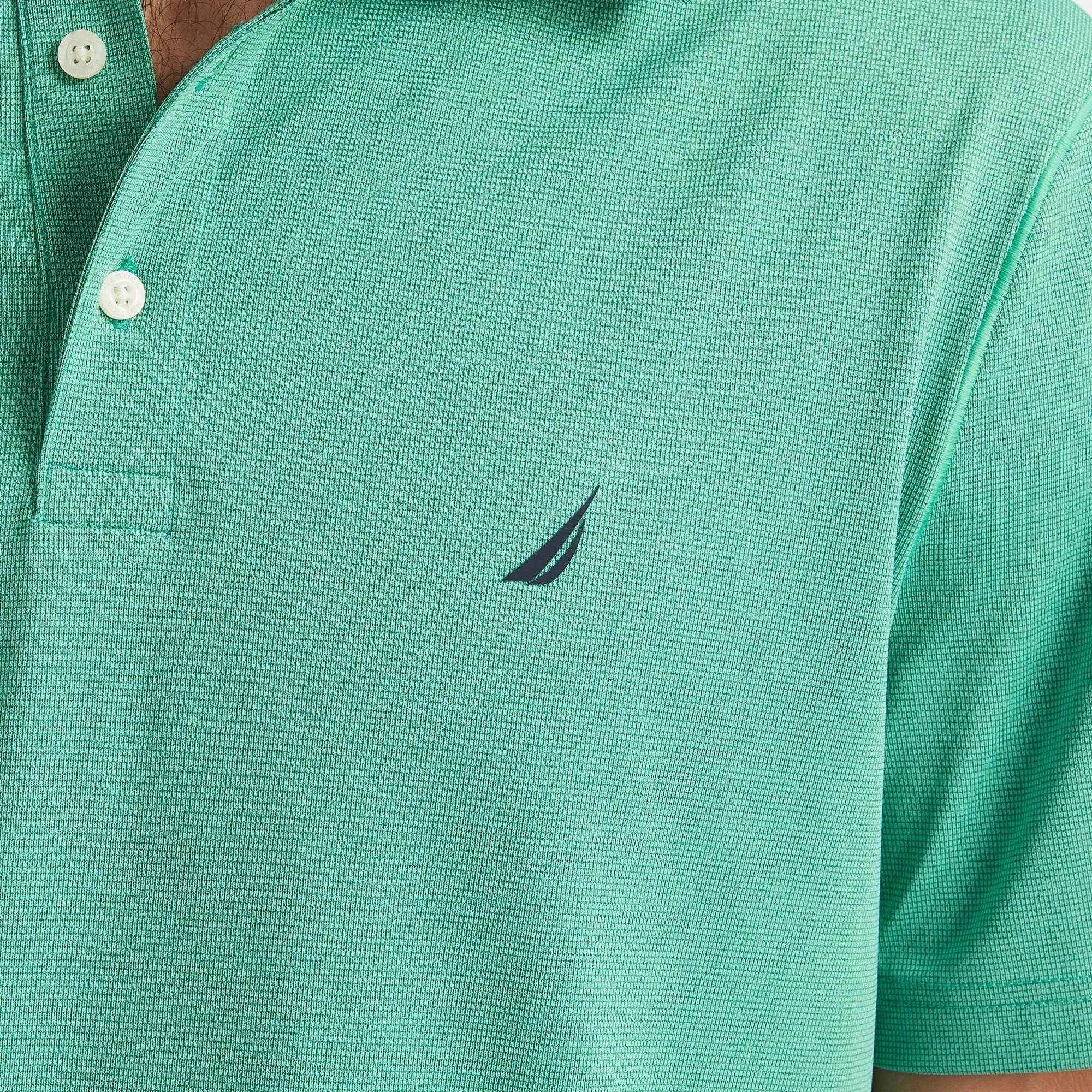 Nautica Mens Classic Fit Interlock Polo