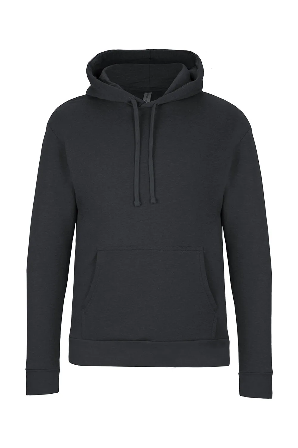 Next Level Mens Malibu Hooded Sweatshirt Hoodie w/ Pouch Pocket - Heather Midnight Navy Blue