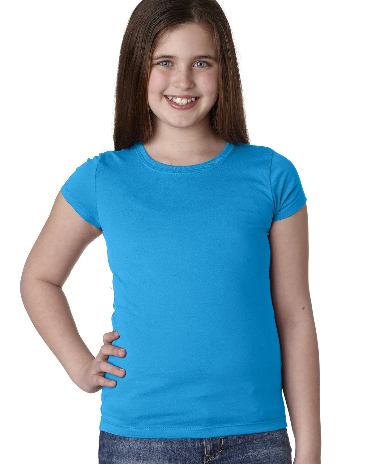 Next Level N3710 Youth Girls Princess T-Shirt