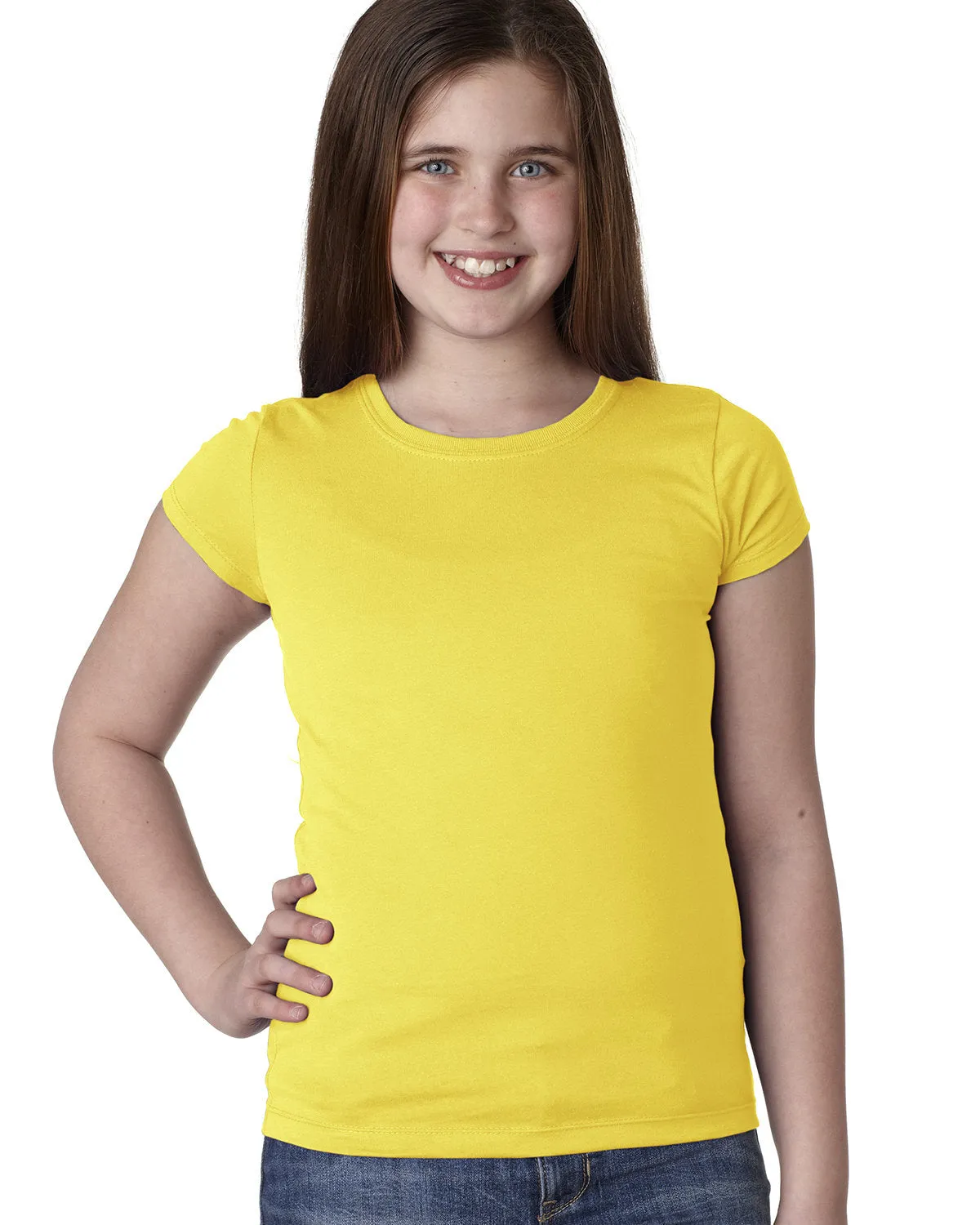 Next Level N3710 Youth Girls Princess T-Shirt