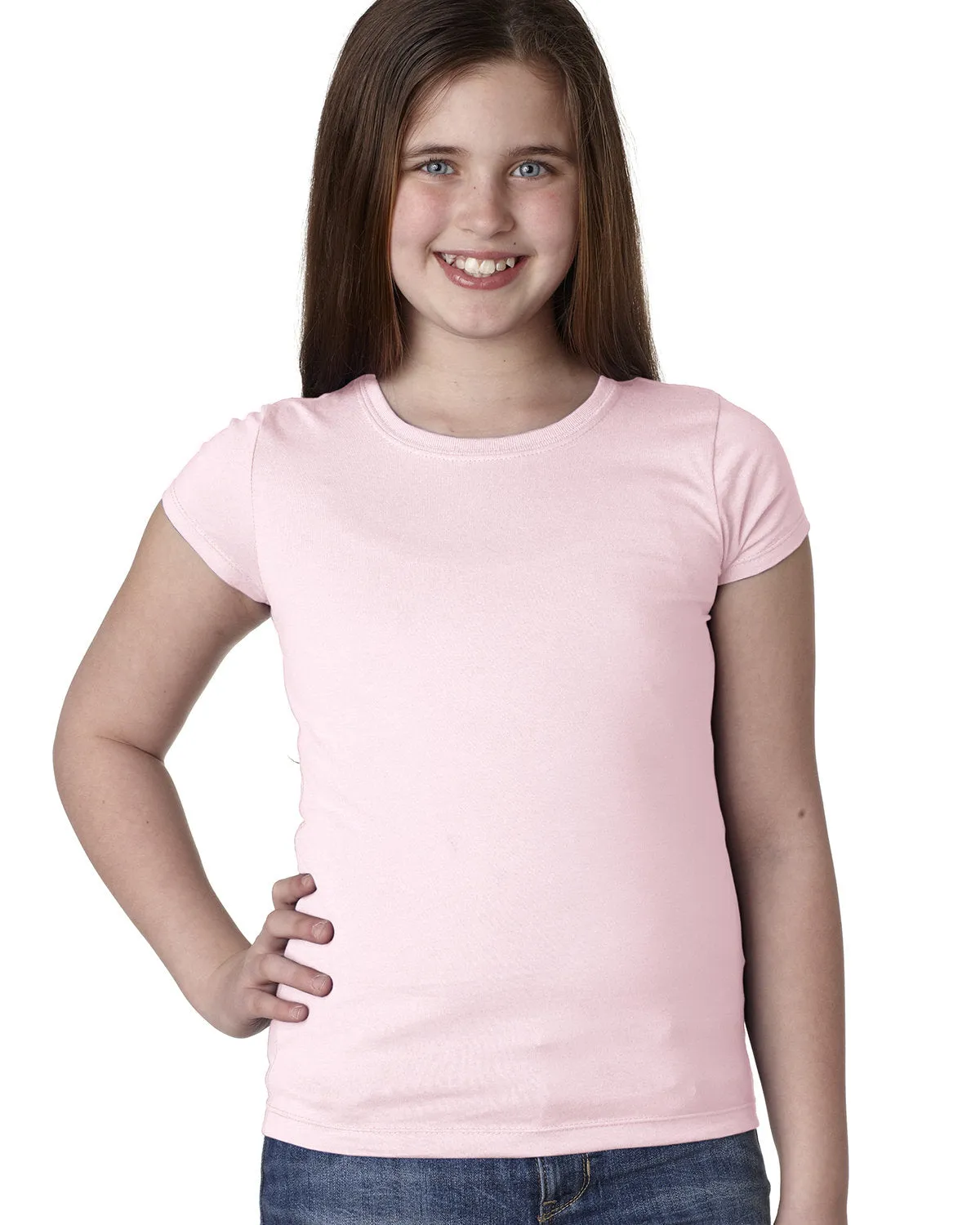 Next Level N3710 Youth Girls Princess T-Shirt