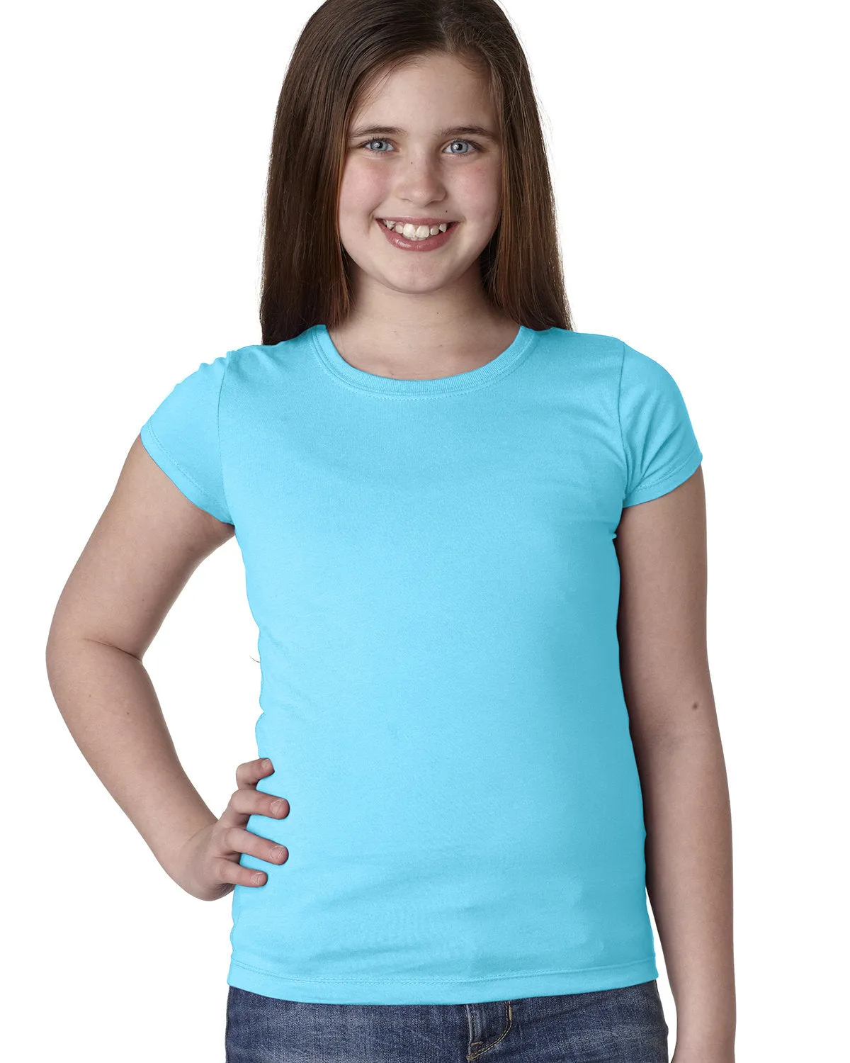 Next Level N3710 Youth Girls Princess T-Shirt