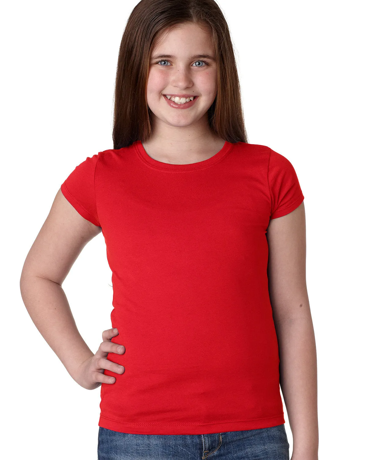 Next Level N3710 Youth Girls Princess T-Shirt