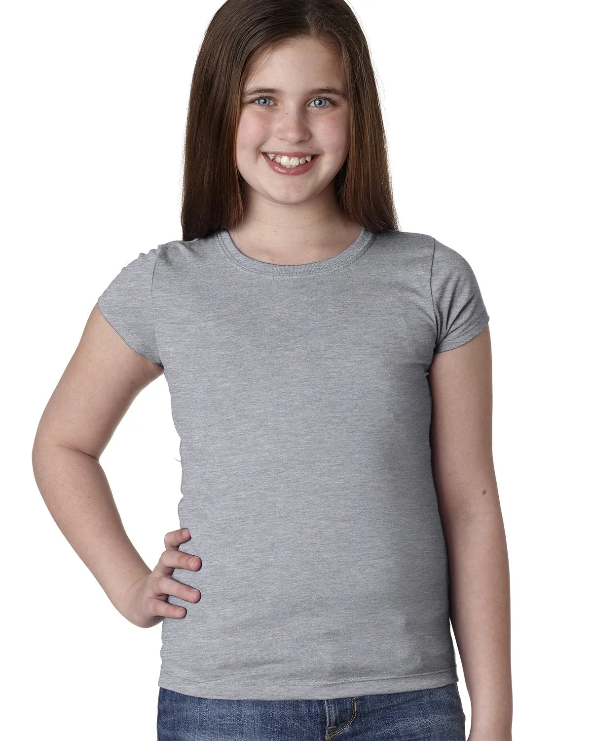 Next Level N3710 Youth Girls Princess T-Shirt