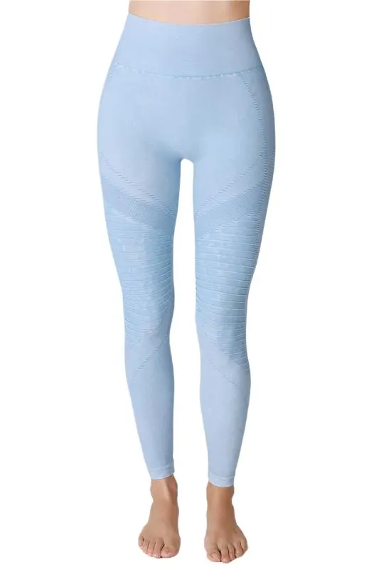 NikiBiki Seamless Leggings with Ribbed Panels NB7692