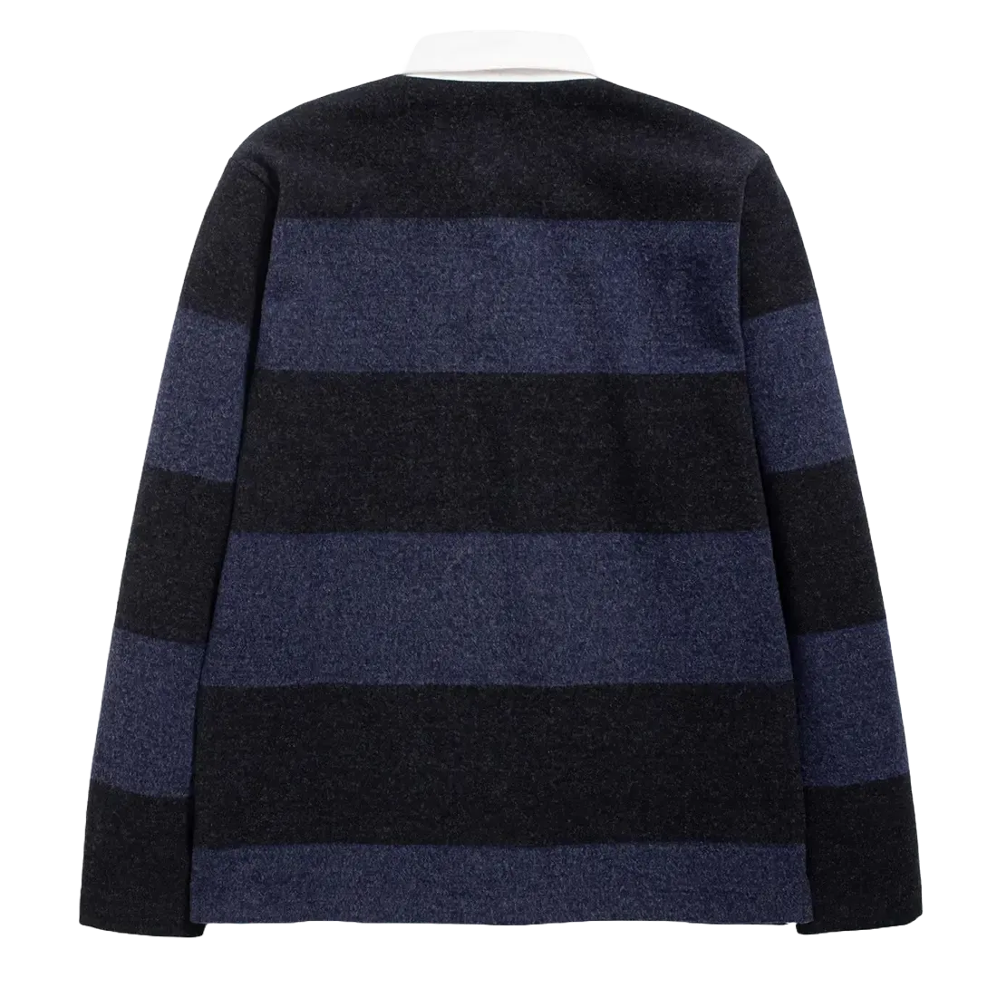 Norse Projects Ruben Brushed Jersey Rugby LS Polo Navy