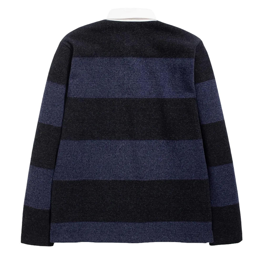 Norse Projects Ruben Brushed Jersey Rugby LS Polo Navy