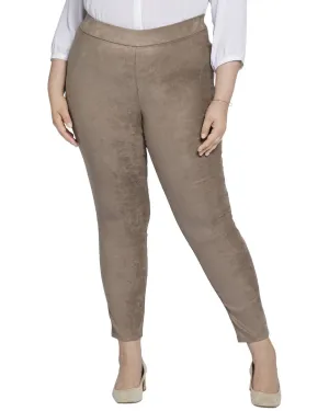 NYDJ Suede Saddlewood Legging Jean
