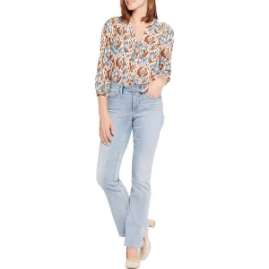 NYDJ Womens Barbara Tummy Slimming Denim Bootcut Jeans