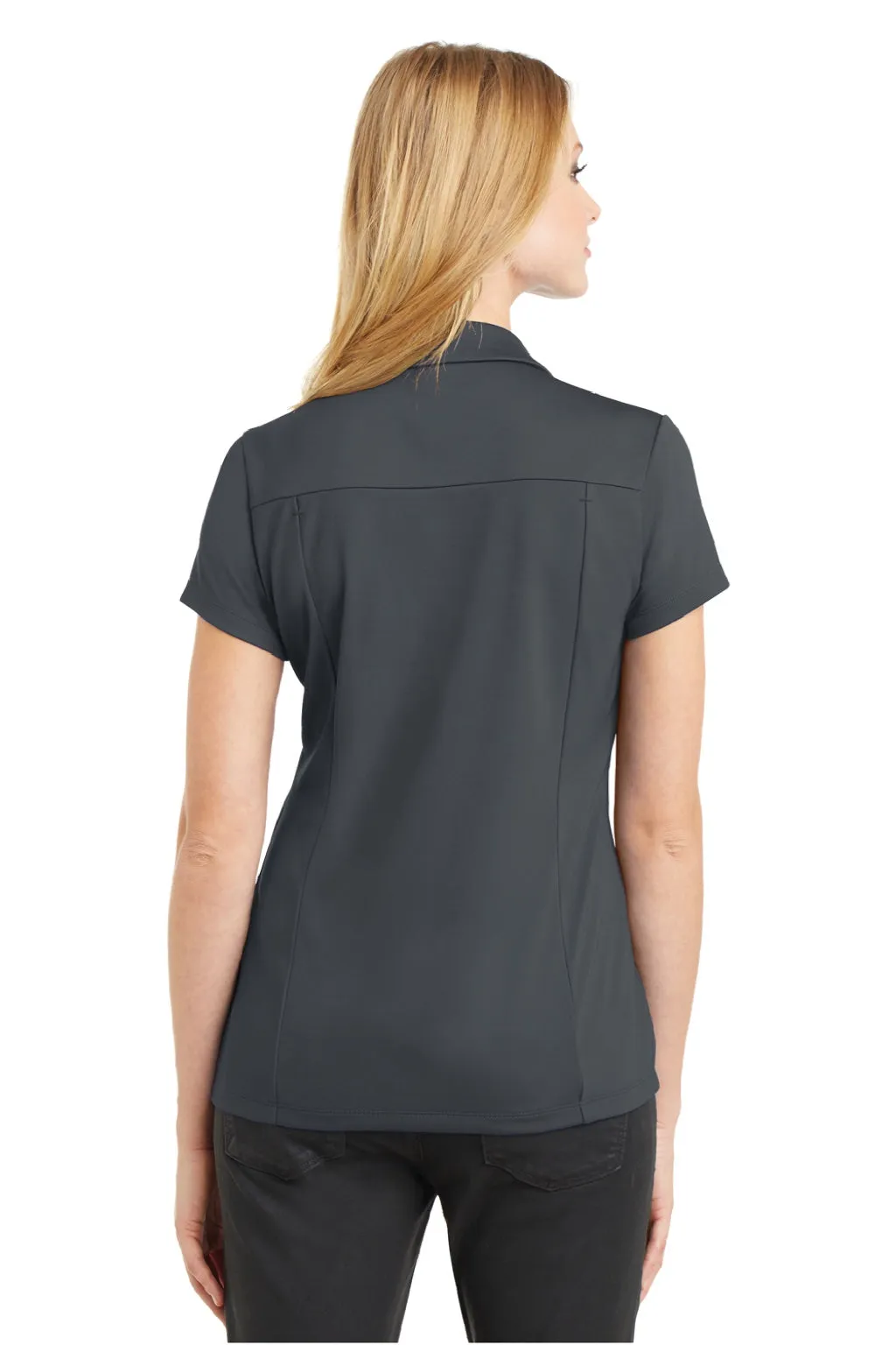 Ogio Womens Framework Moisture Wicking Short Sleeve Polo Shirt - Diesel Grey