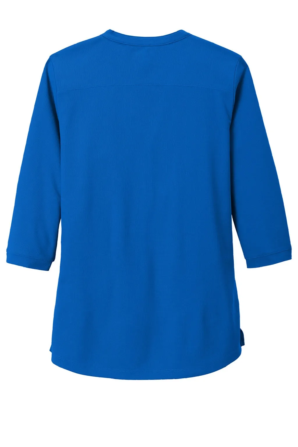 Ogio Womens Jewel Moisture Wicking 3/4 Sleeve Polo Shirt - Electric Blue