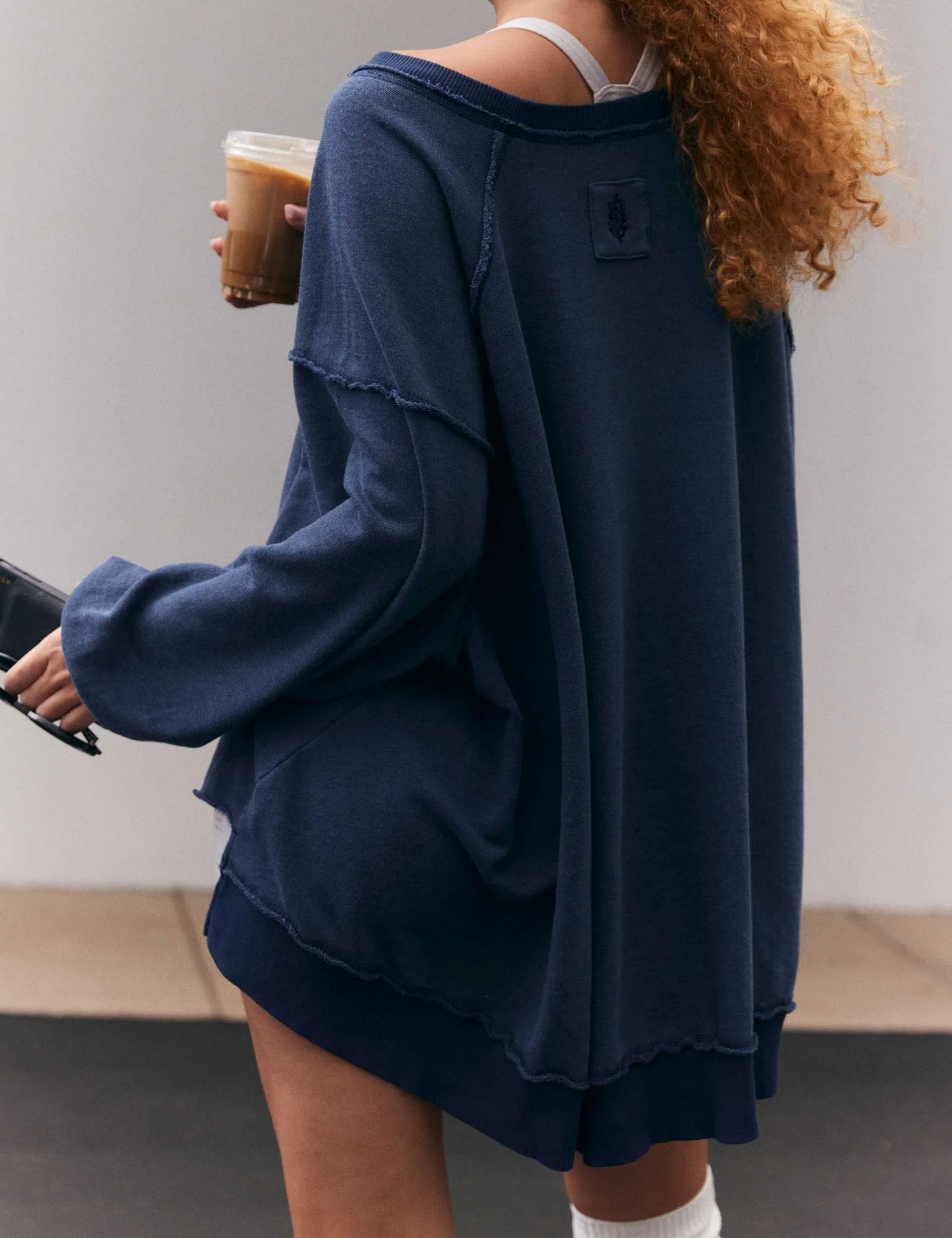 One To Beat Pullover - Midnight Navy