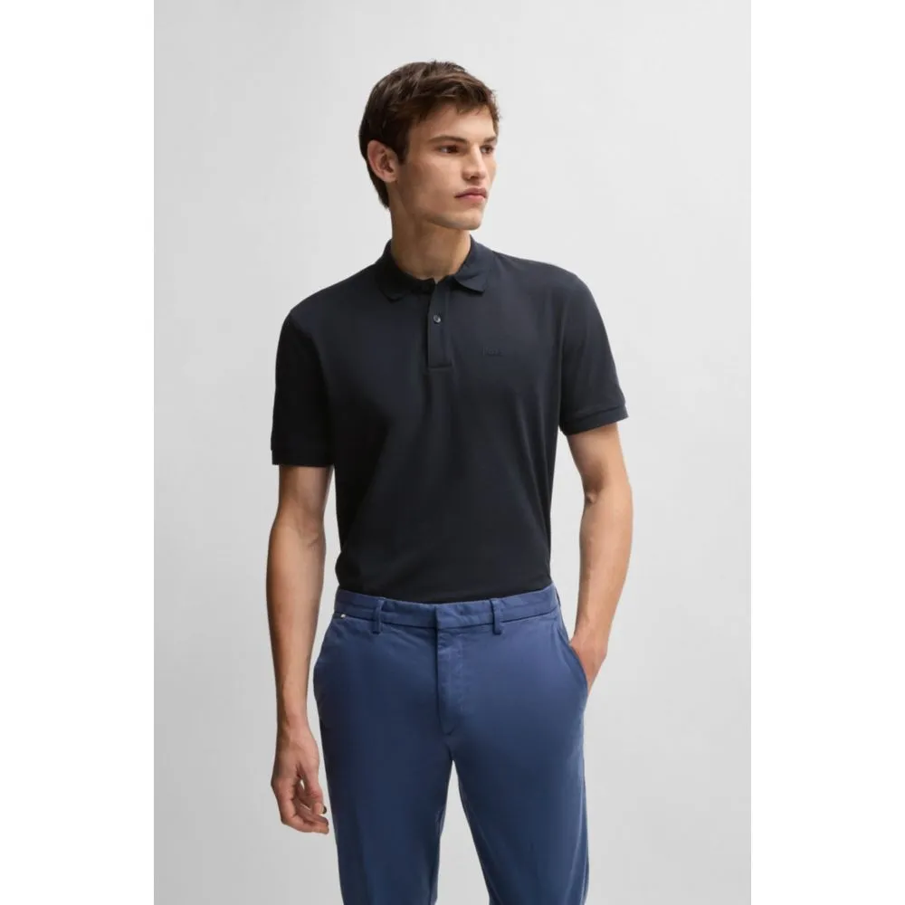 Pallas Regular-fit polo shirt in cotton with embroidered logo