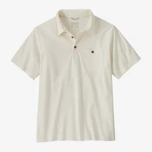 Patagonia Men's Transit Traveler Polo Shirt - Birch White