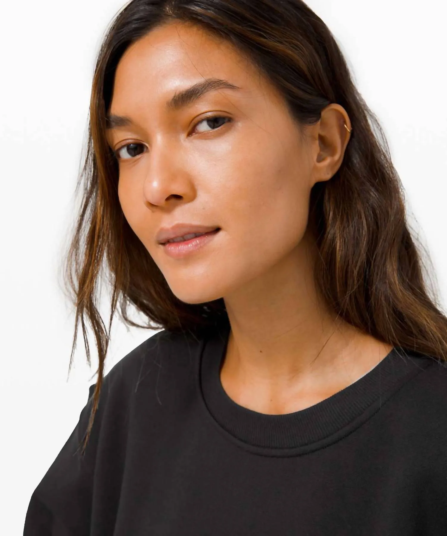 Perfectly Oversized Sweatshirt In Black