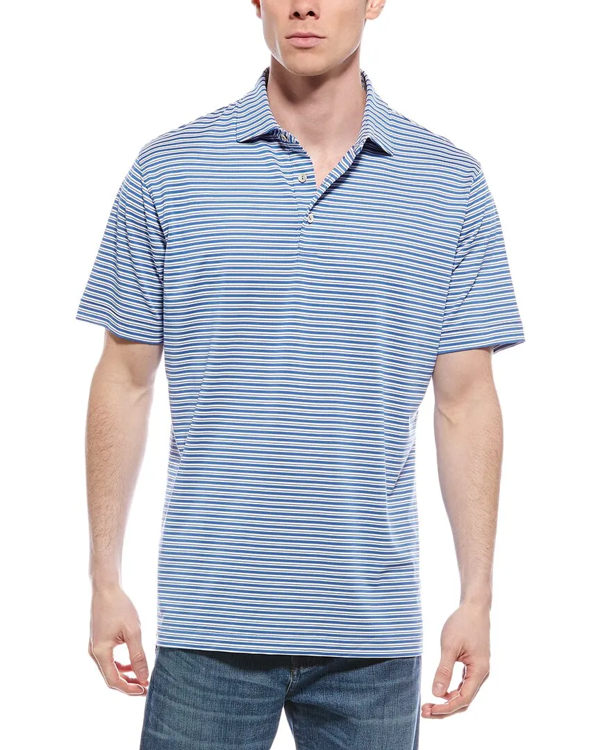 Peter Millar Dellroy Performance Mesh Polo Shirt