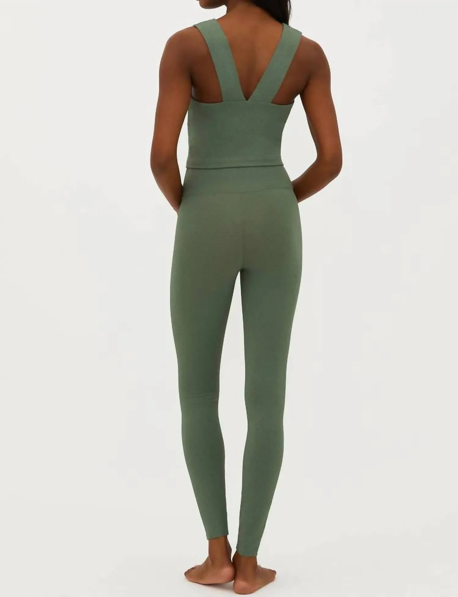 Piper Legging In Queen Palm Waffle