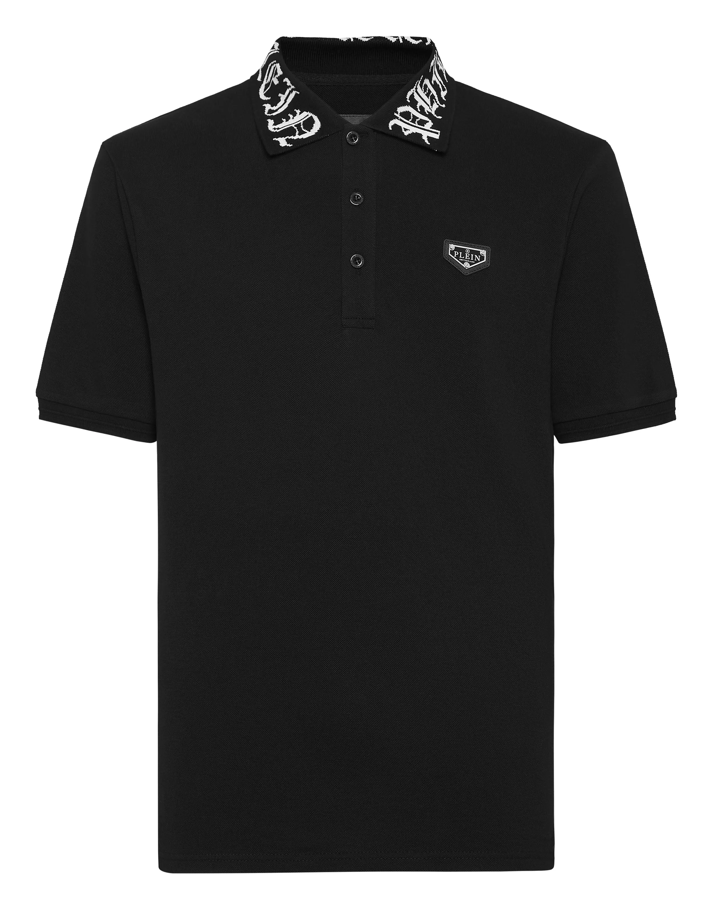 Pique Polo Shirt SS Gothic Plein