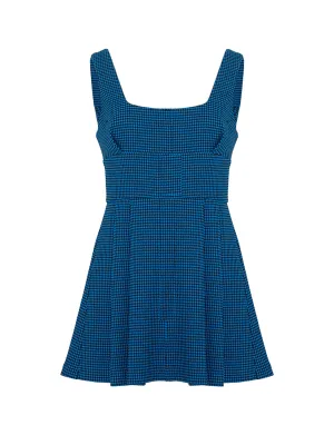 Pleated Mini Dress