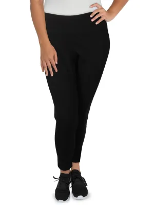 Plus Womens High Waist Stretch Leggings