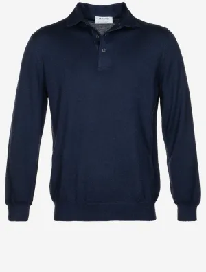 Polo Long Sleeve Navy