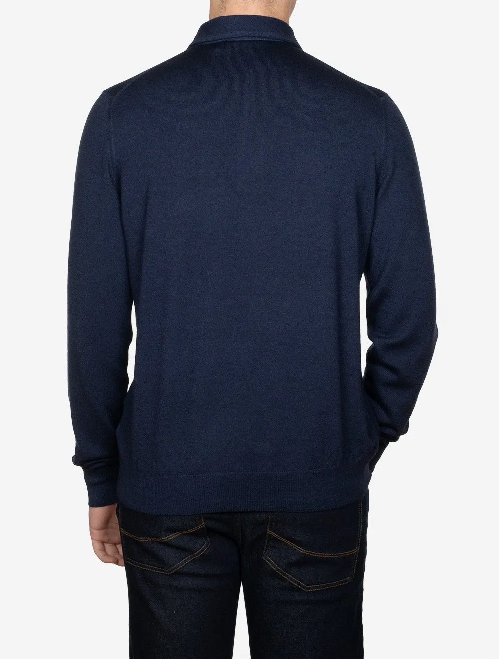 Polo Long Sleeve Navy