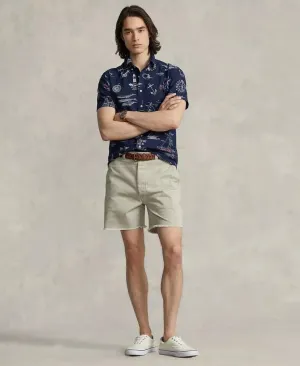 Polo Ralph Lauren Chino Shorts Men's 6" Burroughs Relaxed Fit Khaki Beige MXX145