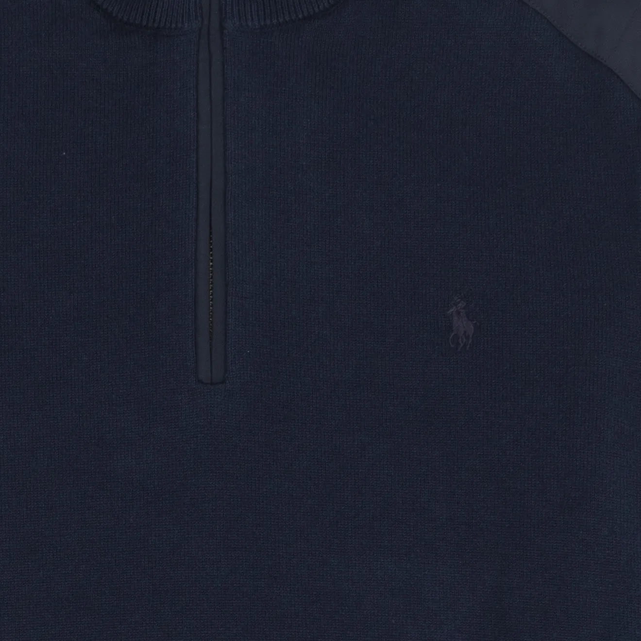 Polo Ralph Lauren Hybrid Half Zip Knit Piper Navy