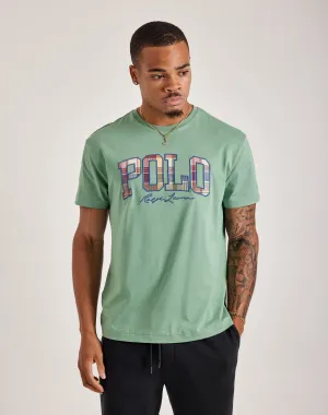 Polo Ralph Lauren Plaid Logo Tee