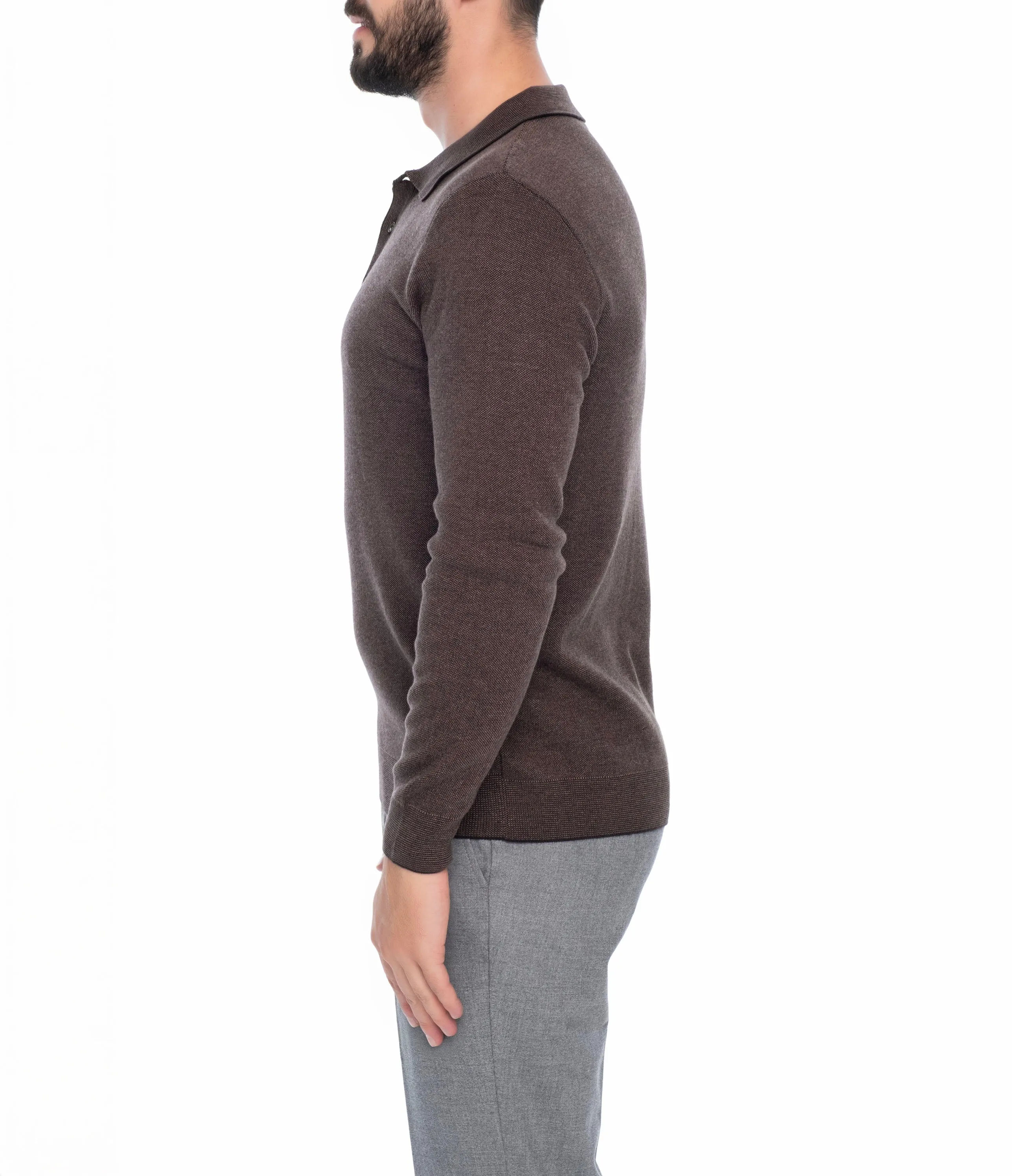 PONCE LONG SLEEVE POLO