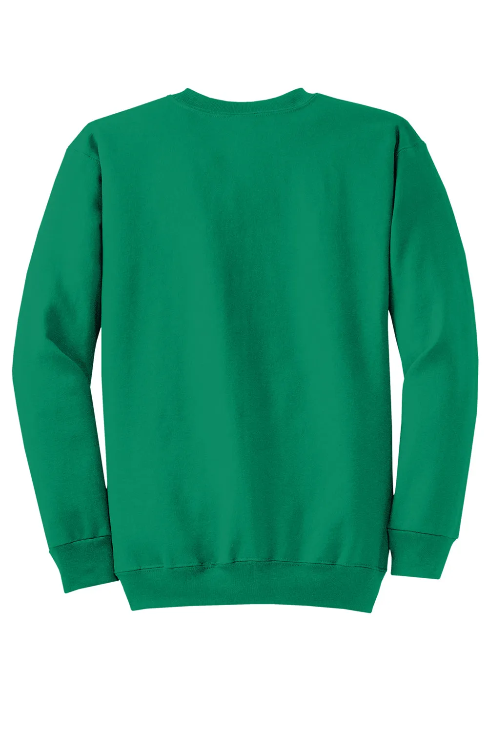 Port & Company Mens Core Pill Resistant Fleece Crewneck Sweatshirt - Kelly Green