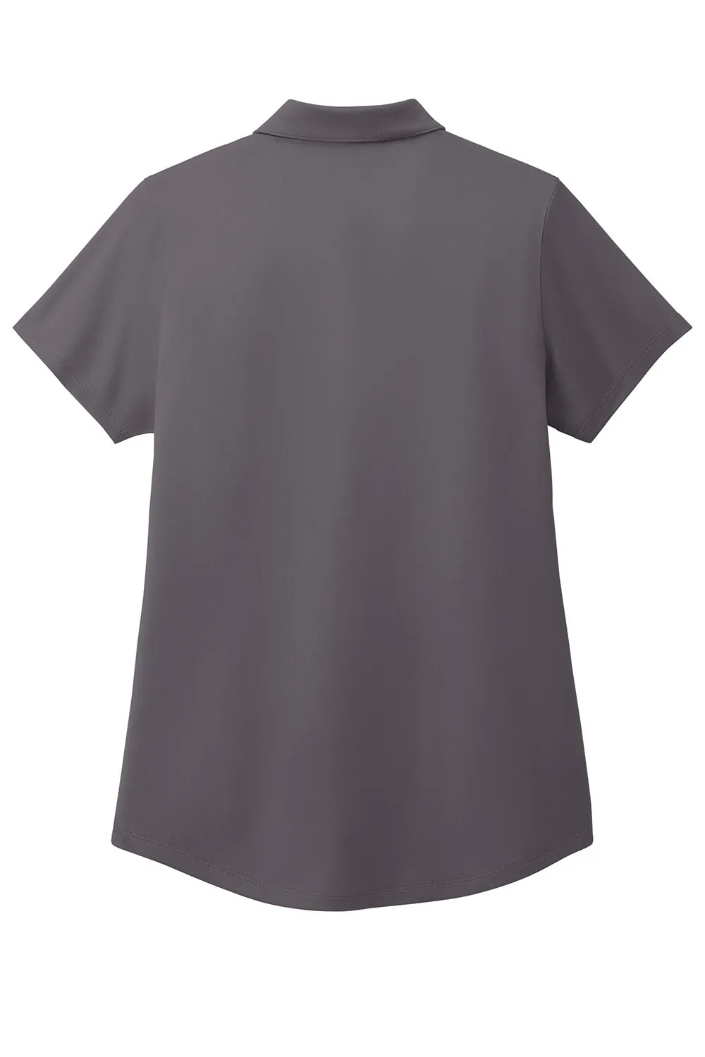 Port Authority Womens City Easy Care Moisture Wicking Short Sleeve Polo Shirt - Graphite Grey