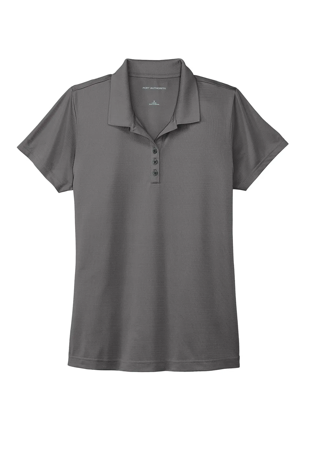Port Authority Womens Eclipse Moisture Wicking Short Sleeve Polo Shirt - Shadow Grey
