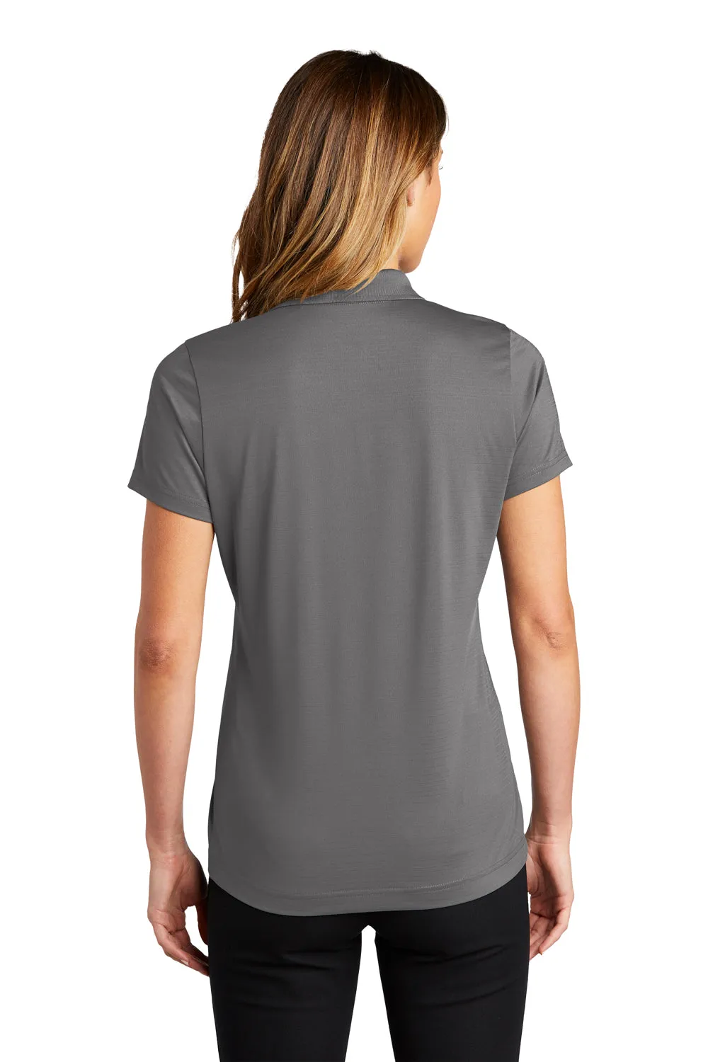 Port Authority Womens Eclipse Moisture Wicking Short Sleeve Polo Shirt - Shadow Grey