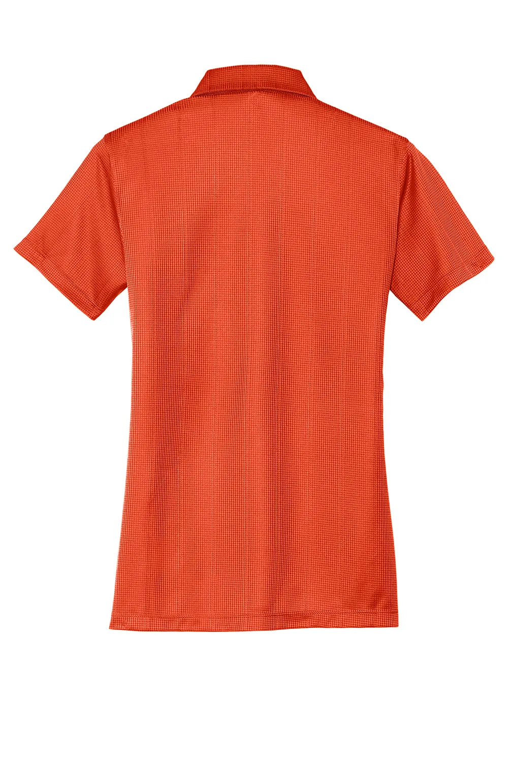 Port Authority Womens Performance Moisture Wicking Short Sleeve Polo Shirt - Autumn Orange
