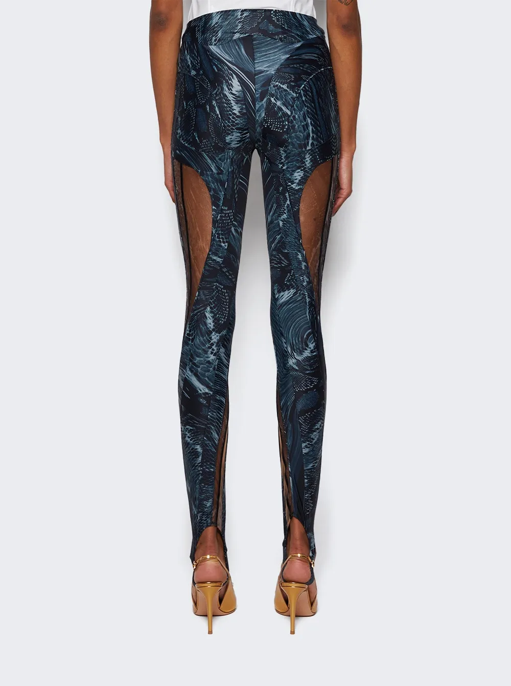 Printed Spiral Leggings