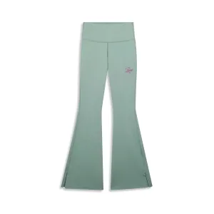 PUMA Women's ESS Script Flarred Leggings