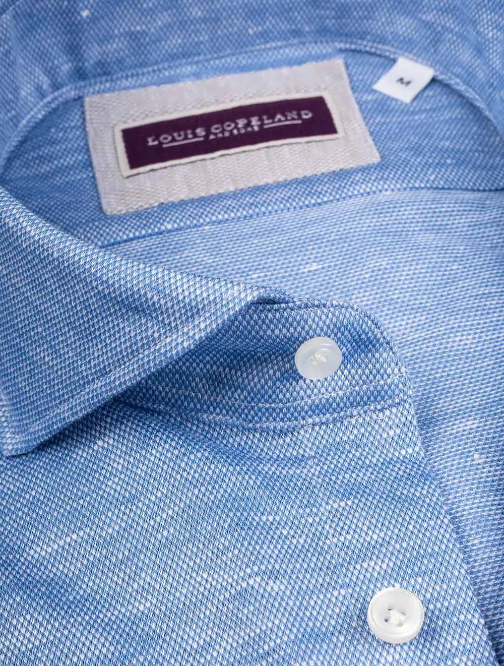 Queen Slim Fit Jersey Shirt Blue