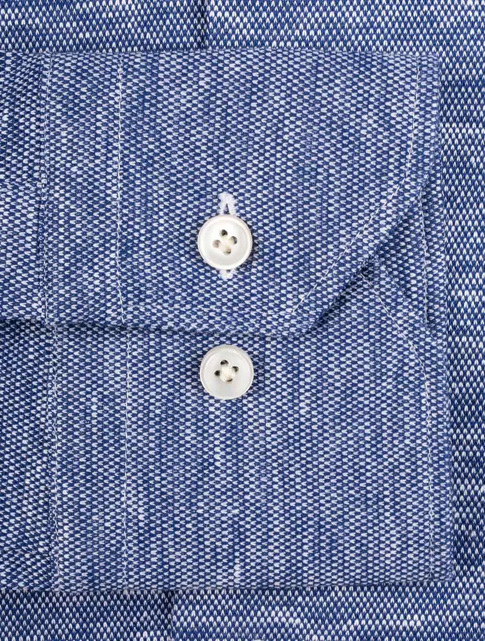Queen Slim Fit Jersey Shirt Navy