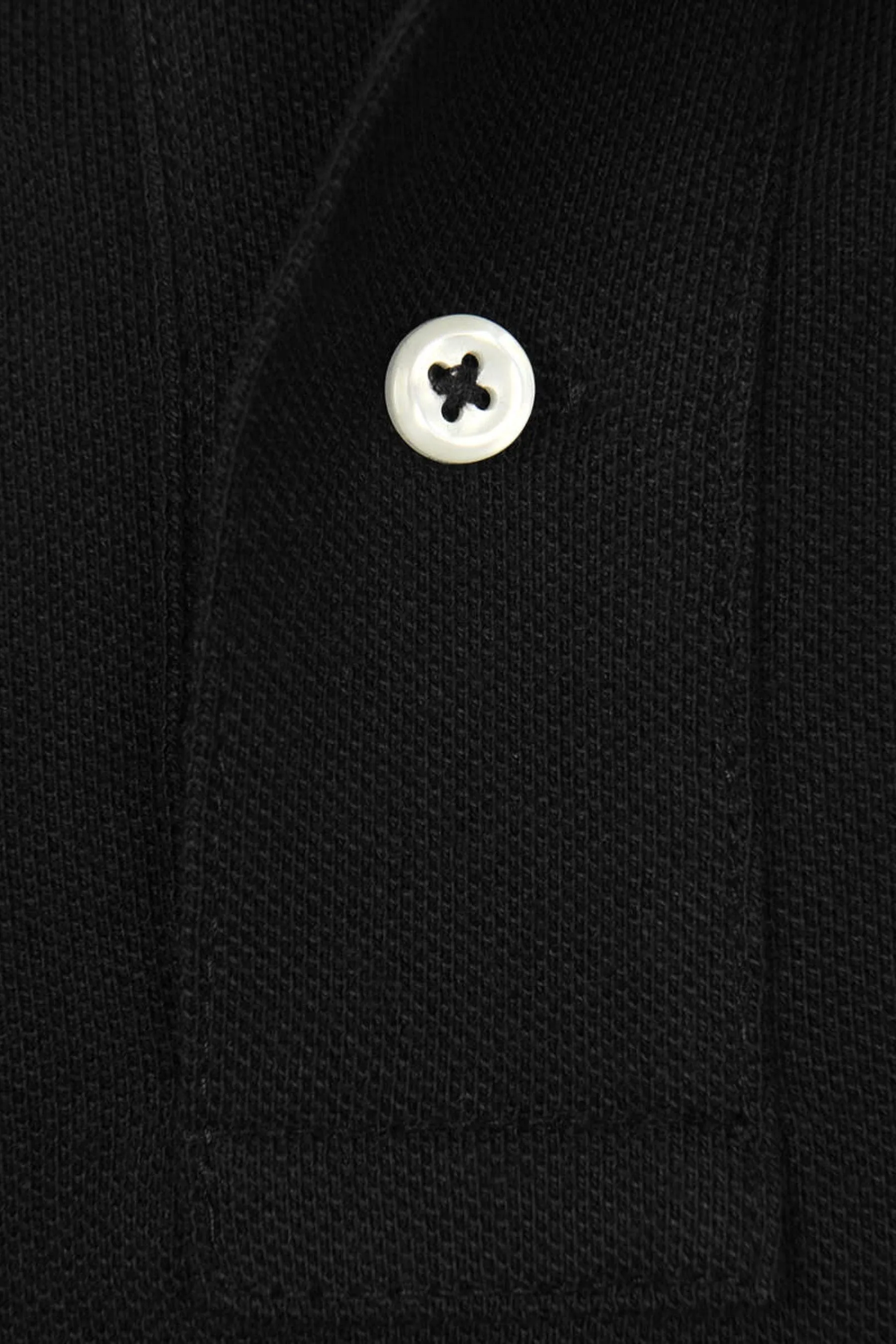 Ralph Lauren Boys Custom Fit Polo Shirt in Black